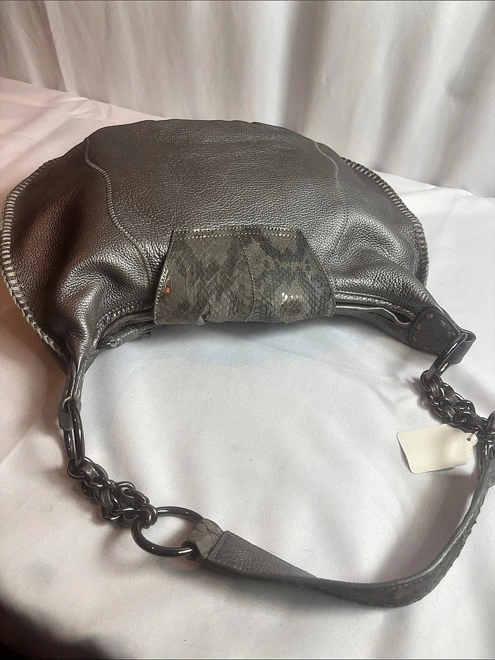 Brighton Brown & Gray Hobo Shoulder Bag - Picture 2 of 3